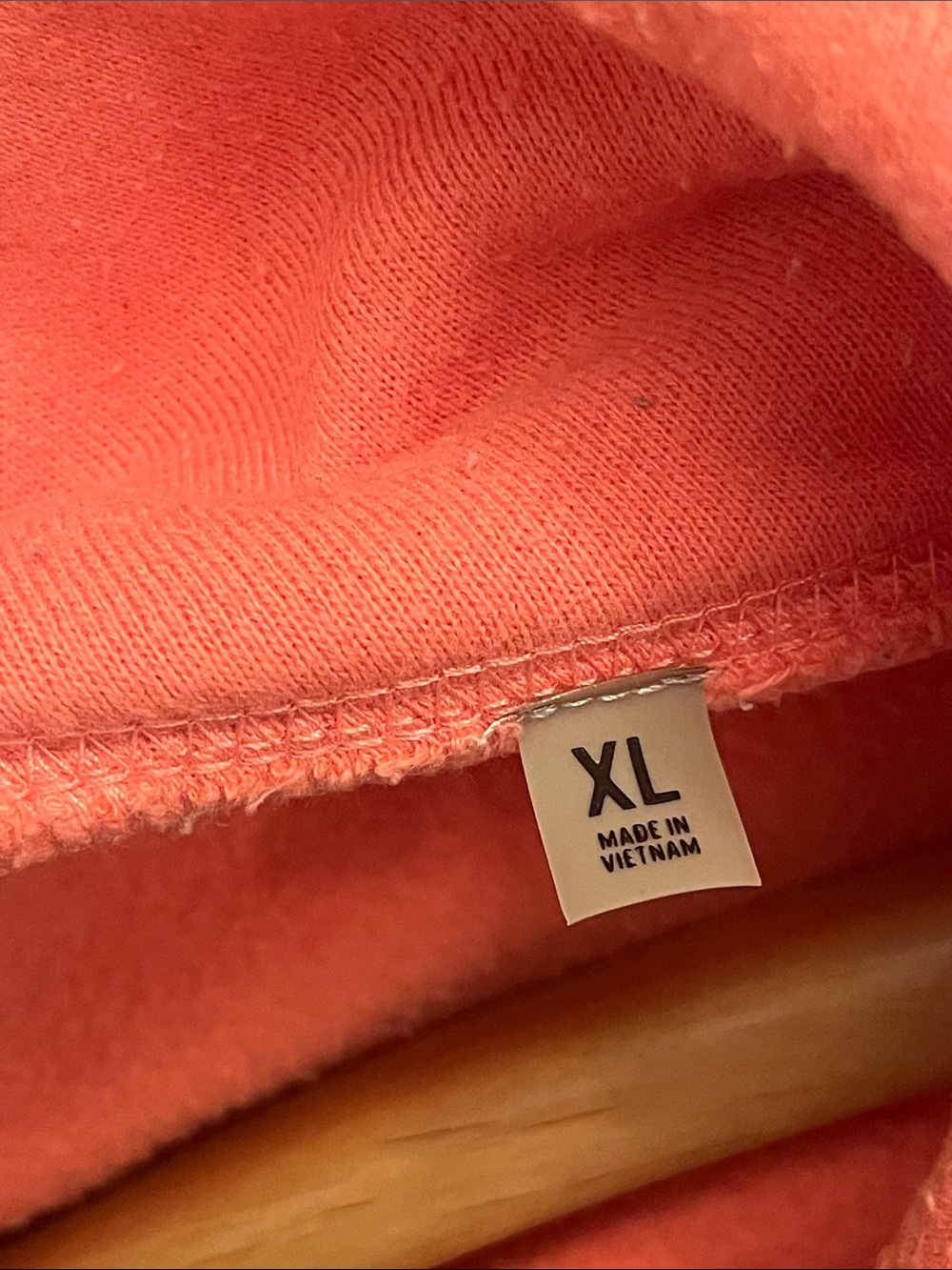 Essentials Fear of God Coral Crewneck Hoodie with Subtle Logo - Picture 9 of 12